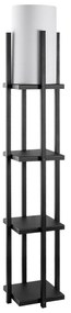 Candeeiro de Chão 7111 – Preto – 25 x 25 x 130 cm