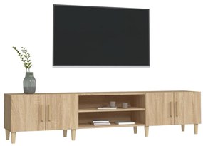 Móvel de TV 180x31,5x40 cm derivados de madeira carvalho sonoma