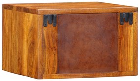 Mesas de cabeceira 2 pcs 35x30x22 cm Madeiras maciças de Acácia