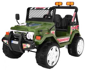 Jipe elétrico para Crianças 12V RAPTOR Drifter Rodas de EVA Verde