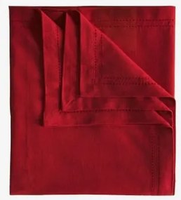 Toalha De Mesa Em Algodão Eirsen Vermelho Burdeos & 200 X 300 Cm - Sklum