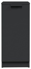 Aparadores 2 pcs 30x30x70 cm derivados de madeira preto