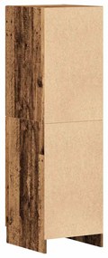 Armário cozinha 38x41,5x131,5 cm deriv. madeira madeira velha