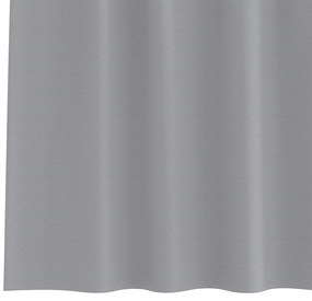 Cortinas opacas 2 pcs Cinzento-claro 140 x 140 cm Poliéster