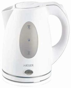 Chaleira Haeger EK-15W.026A Aço Inoxidável Branco 2200 W 1,5 L