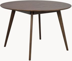 Mesa de jantar redonda em madeira Yumi, Ø 115 cm