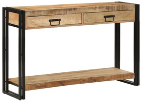 Mesa de Console vidaXL 120x33x75 cm Madeira de Mangueira Sólida