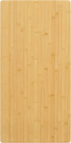 vidaXL Tampo de mesa 50x100x4 cm bambu