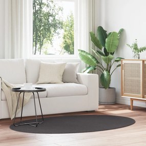 Tapete "HUARTE" Antracite 100x200 cm Oval