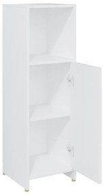 Armário de casa de banho derivados de madeira branco