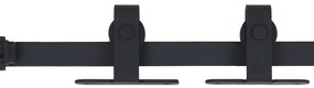 Mini kit para armário deslizante aço carbono 122 cm