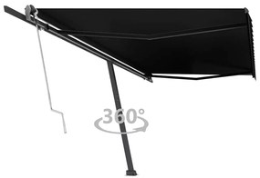 Toldo automático independente 500x300 cm antracite