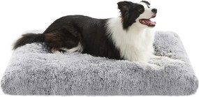 Cama para cães Macio, confortável 105 x 68 cm cinza 