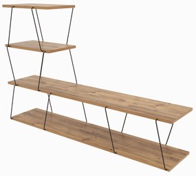 Móvel de TV Ilgaz – Pinho – 150 cm x 93 cm x 30 cm