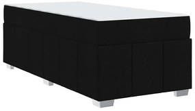 Estrutura da Cama Preto 90 x 190 cm tecido