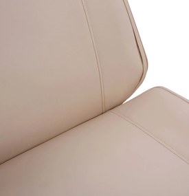 Cadeira de escritório Varel Creme