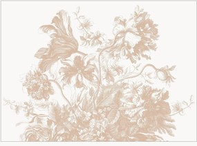 Papel de parede Engraved Flowes