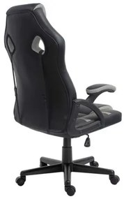 Cadeira Gaming GM1000 Preto/Cinzento MUVIP