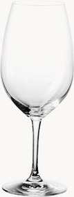 Copos de vinho tinto de cristal Benu, conjunto de 4