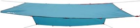Lona de campismo 360x294 cm impermeável azul