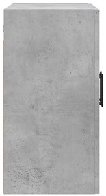 Armário parede 60x31x60cm derivados de madeira cinzento cimento