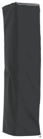 Capas p/ aquecedor forma pirâmide 2pcs 58x58x228 cm oxford 420D