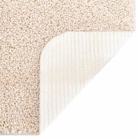 Tapete Shaggy Alto Pile Creme 120x120 cm PP