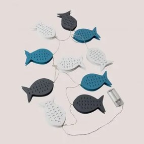 Grinalda Decorativa Led (1,80 M) Flounder Style Kids Branco Cálid & ↑8 Cm - Sklum
