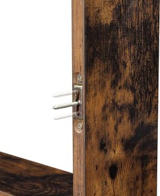 Conjunto 3 Prateleiras de parede em castanho vintage