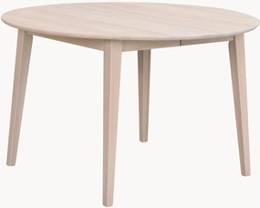 Mesa de jantar redonda extensível em carvalho Filippa
