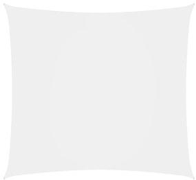 Para-sol estilo vela tecido oxford retangular 2,5x3 m branco