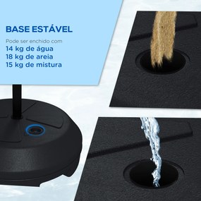 Cesto de Basquetebol 2 em 1 com Altura Ajustável 129-179 cm Aro de Basquetebol com Alvo Magnético e Dardos Ø38x129-179 cm Preto