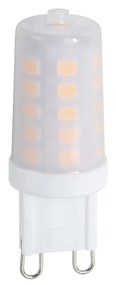 Conjunto de 5 lâmpadas LED reguláveis G9 opal 3W 250lm 2700K