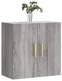 Armário de parede 60x31x60 cm derivados madeira cinzento sonoma
