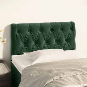 Cabeceira de Cama Paris em Veludo de 80 cm - Verde Escuro - Design Mod