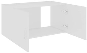 Armário de parede 80x39x40 cm derivados de madeira branco