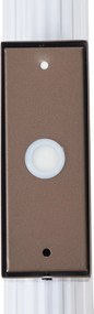 Candeeiro de parede retro bronze 80,4 cm incl. LED IP44 - Coco