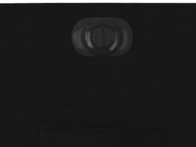 Poltrona elétrica reclinável tecido preto
