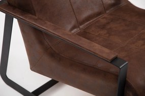 Cadeira Wing Darius – Castanha – 74x87x80 cm