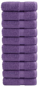 Toalhas de mãos premium SOLUND 10 pcs 30x30 cm 600 g/m2 roxo