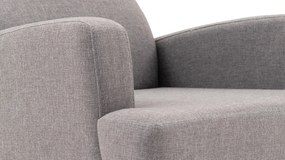 Cadeirão Kana – Cinzento Claro – 76 cm x 91 cm x 87 cm