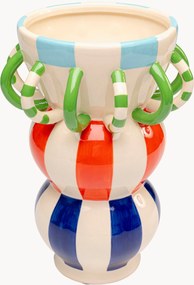 Jarra decorativa pintada à mão Harlequin, Alt 33 cm