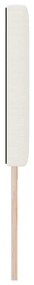 Cabeceira vidaXL Design Simples Creme 200 cm Tecido de Veludo Cotele