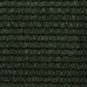 Tela de varanda 75x600 cm PEAD verde-escuro