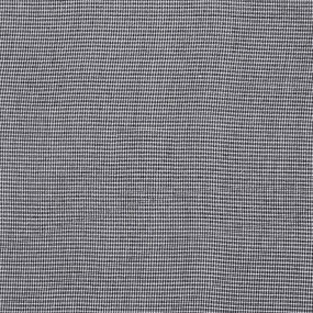 Cortinas de voile com aba 2 pcs preto