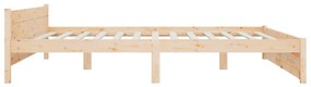 Estrutura de cama c/ gavetas 180x200 cm tamanho Super King