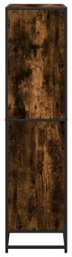 Estante 80,5x35x139 cm derivados de madeira carvalho fumado
