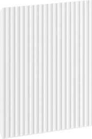 Mexen Rivel frente frisado para corpo de armário de casa de banho 30 x 43,5 cm, branco mate - 91A21-0300-470-1-01