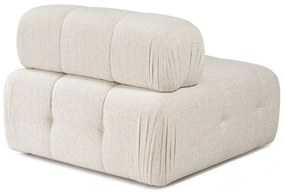 Sofá de 1 Lugar Doblo – Creme – 100x100x80 cm