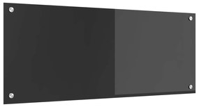 vidaXL Proteção de Cozinha Cinza Escuro 100 x 40 cm vidro temperado